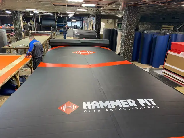 Фитнес-клуб HAMMER FIT в Новосибирске, ещё один вид зала