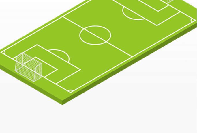 Разметка для футбола от производителя ЕВРОМАТ