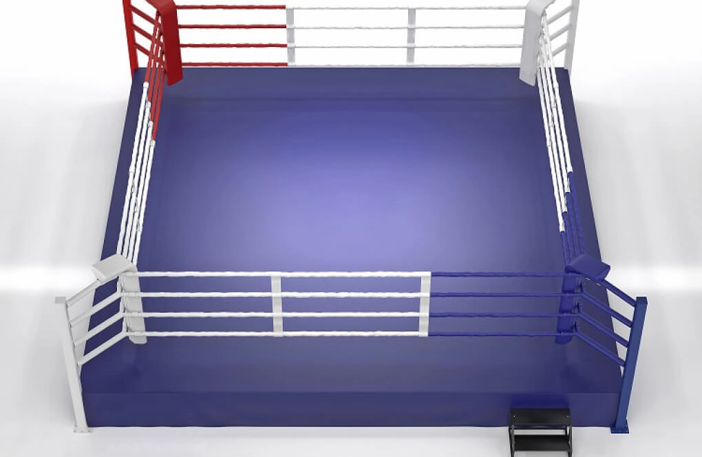 Напольный ринг на упорах