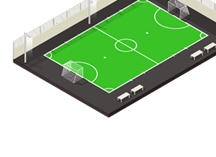 Разметка для мини-футбола